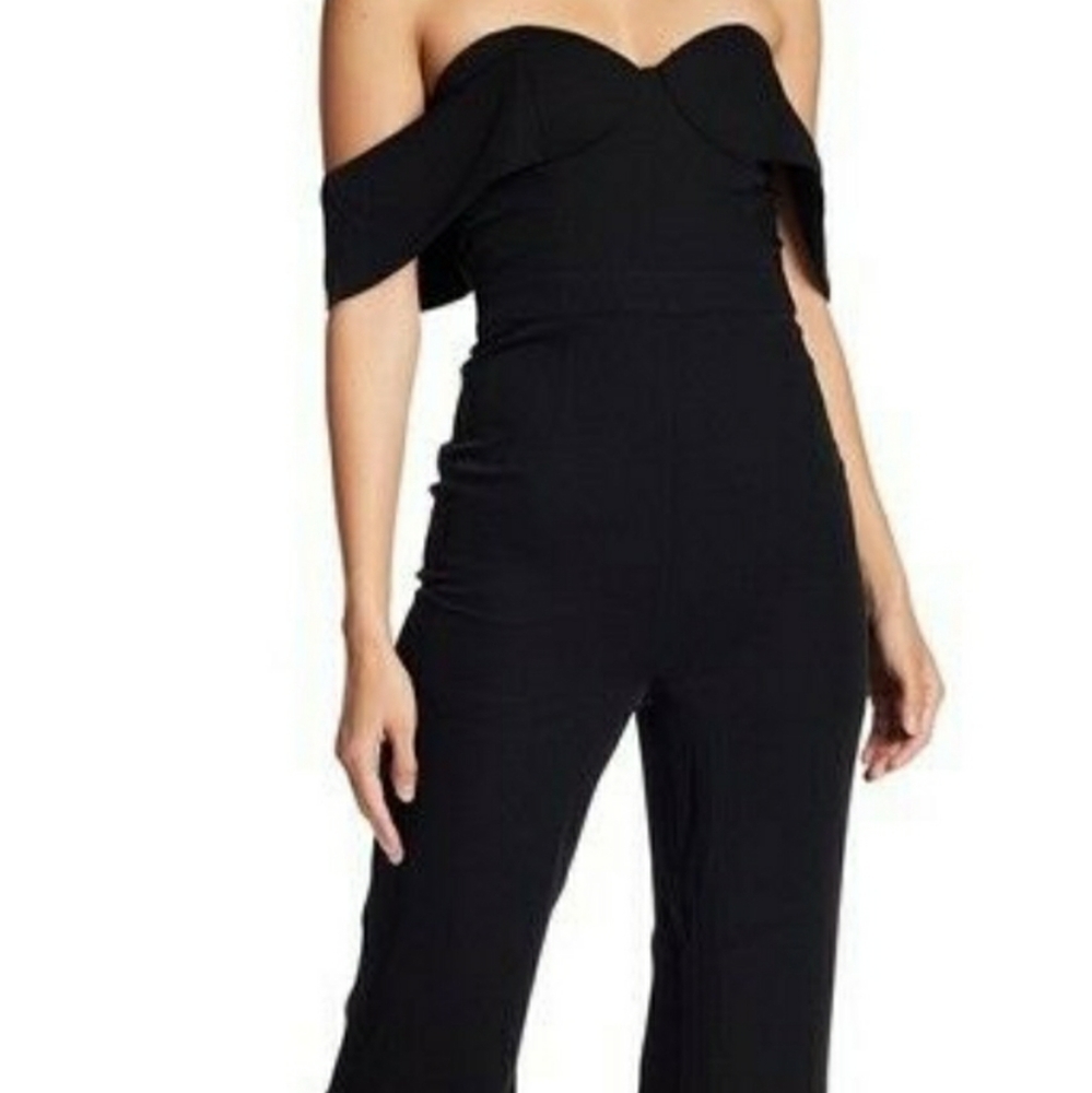 Few Moda Wide-Leg Off-The-Shoulder Jumpsuit 
